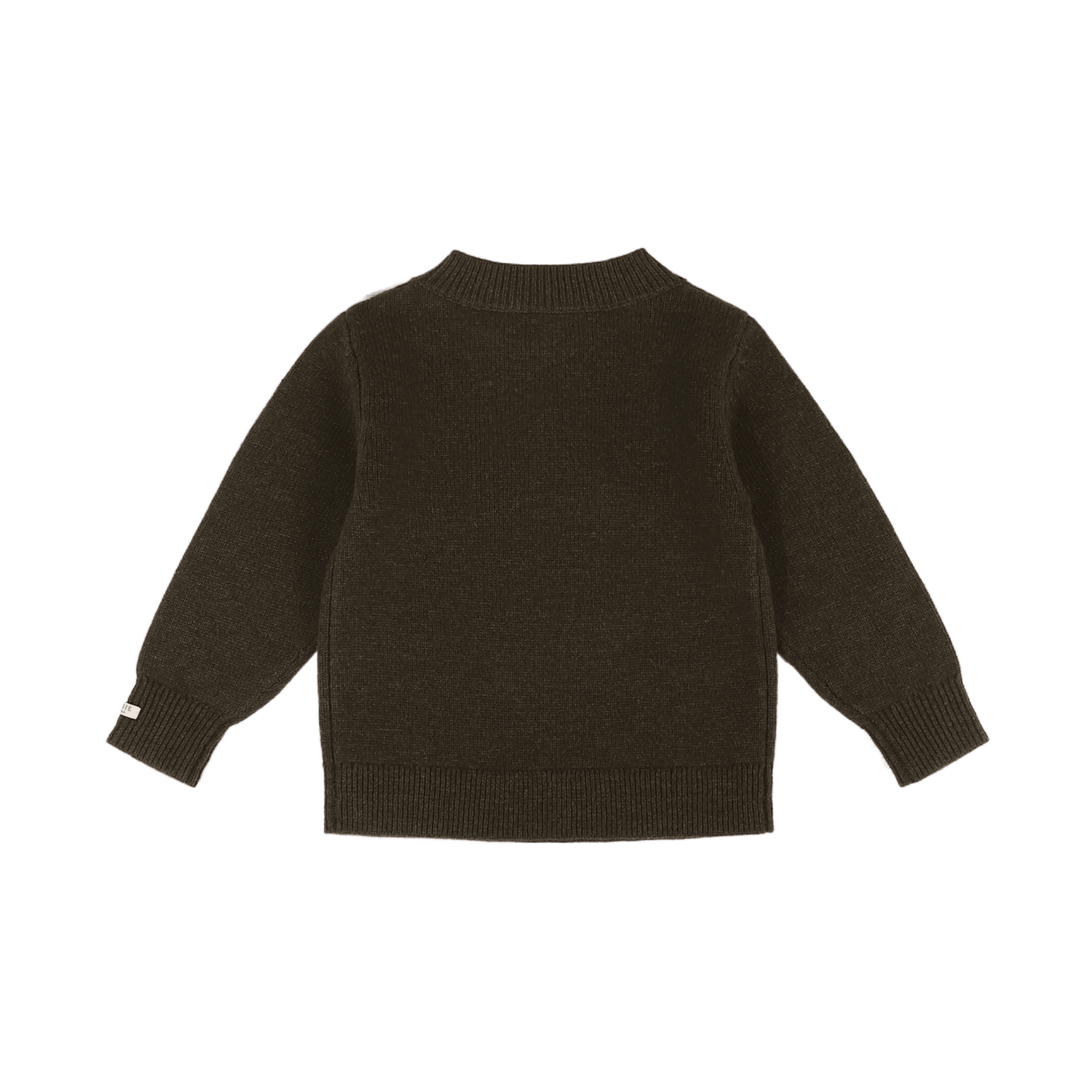 Denn Merino Wool Sweater | Terrier | Dark Olive