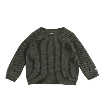 Garie Sweater | Forest Green Melange