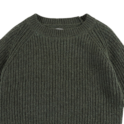 Garie Sweater | Forest Green Melange