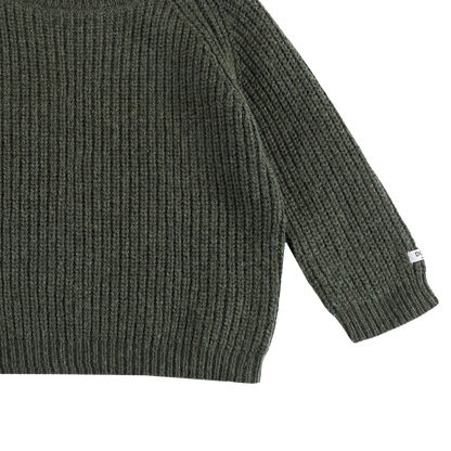 Garie Sweater | Forest Green Melange