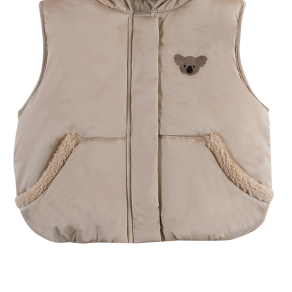 Luijx Bodywarmer | Koala | Soft Taupe