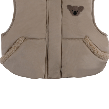 Luijx Bodywarmer | Koala | Soft Taupe