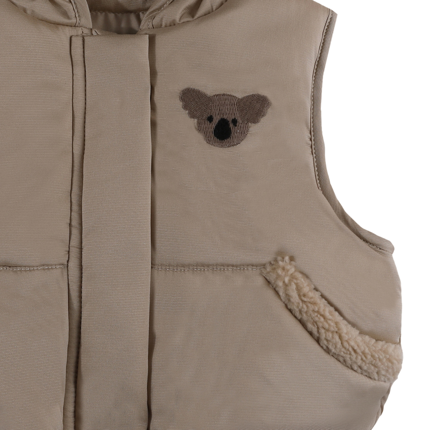 Luijx Bodywarmer | Koala | Soft Taupe