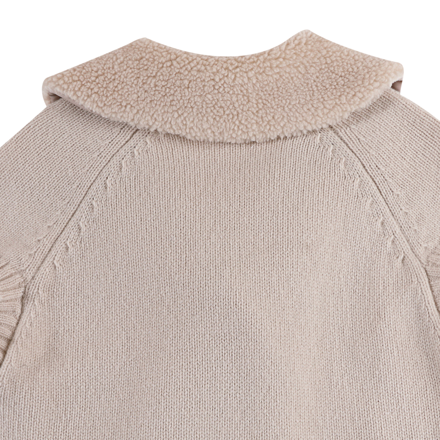 Nannie Merino Wool Waistcoat | Soft Sand