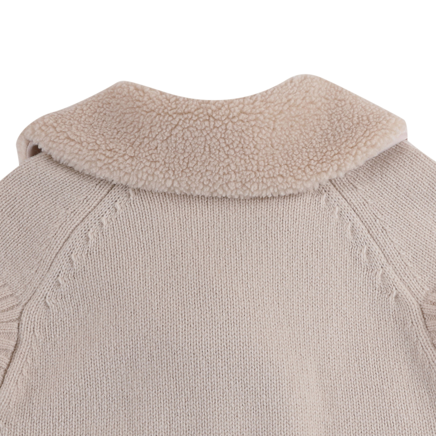 Nannie Merino Wool Waistcoat | Soft Sand