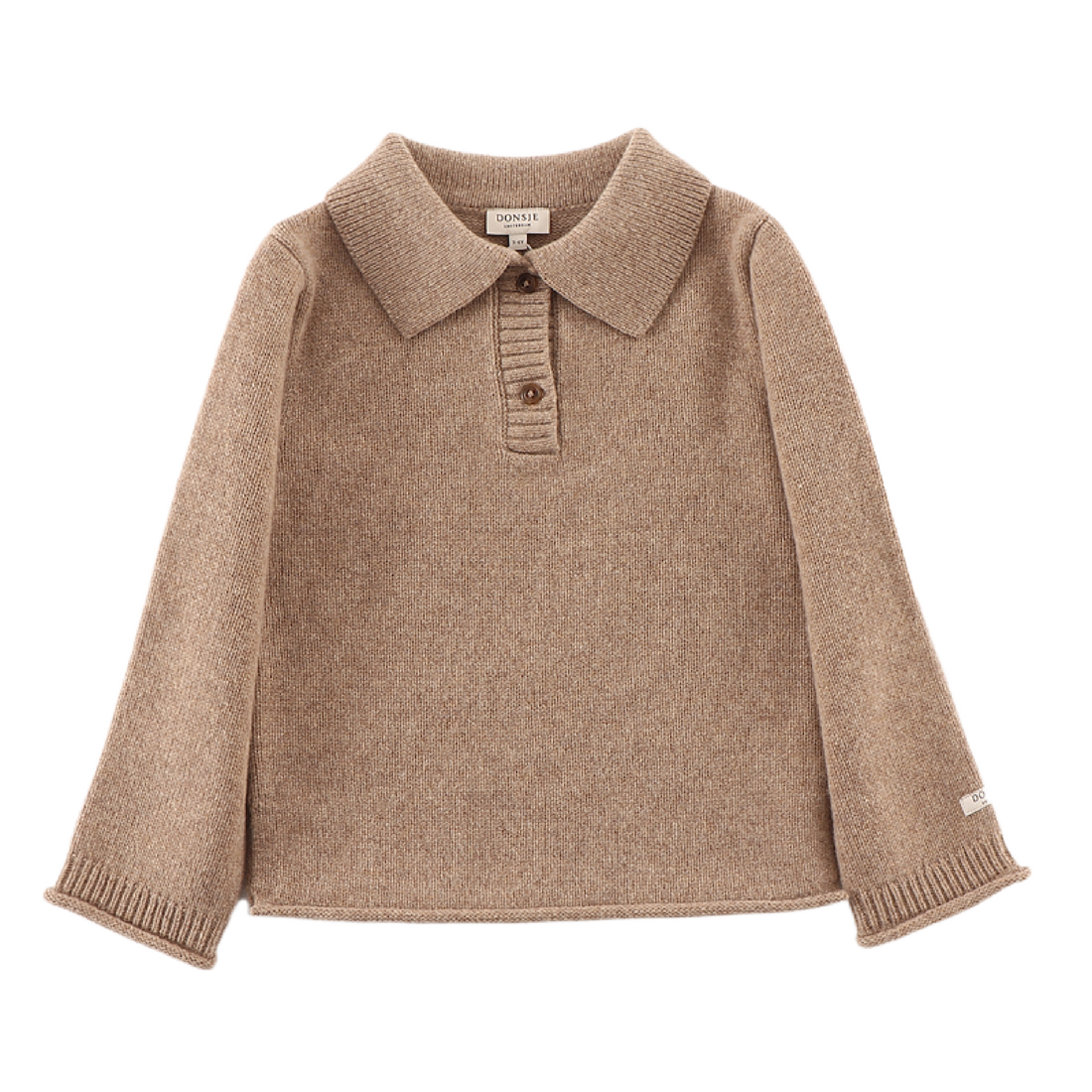 Ojan Merino Wool Sweater | Milk Chocolate Melange