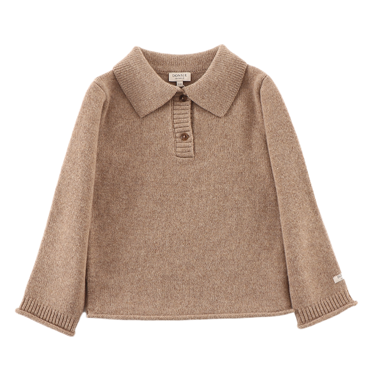 Ojan Merino Wool Sweater | Milk Chocolate Melange