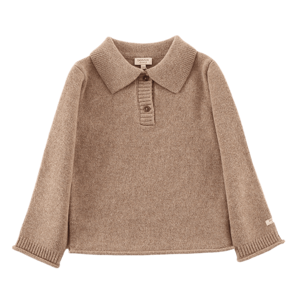 Ojan Merino Wool Sweater | Milk Chocolate Melange