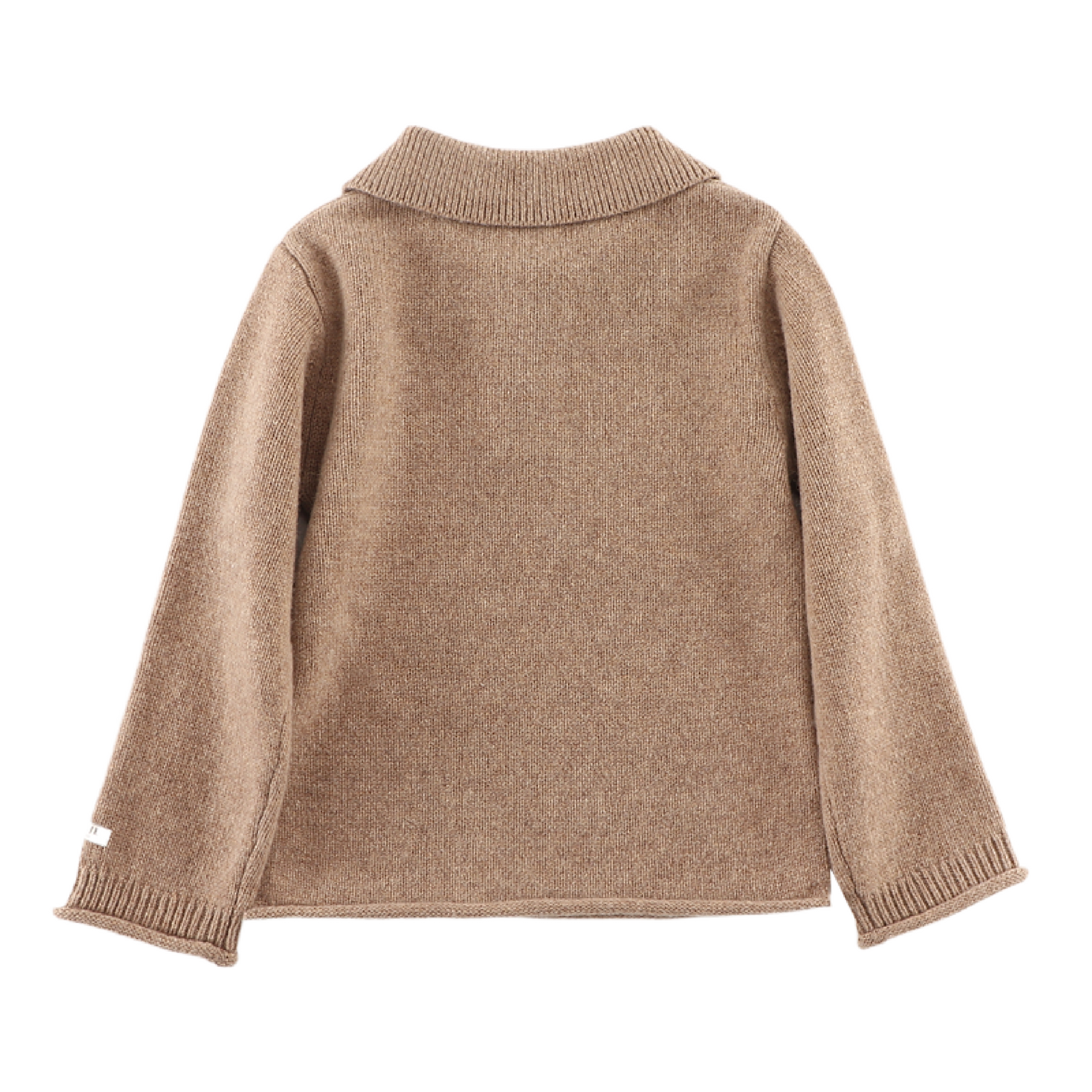 Ojan Merino Wool Sweater | Milk Chocolate Melange