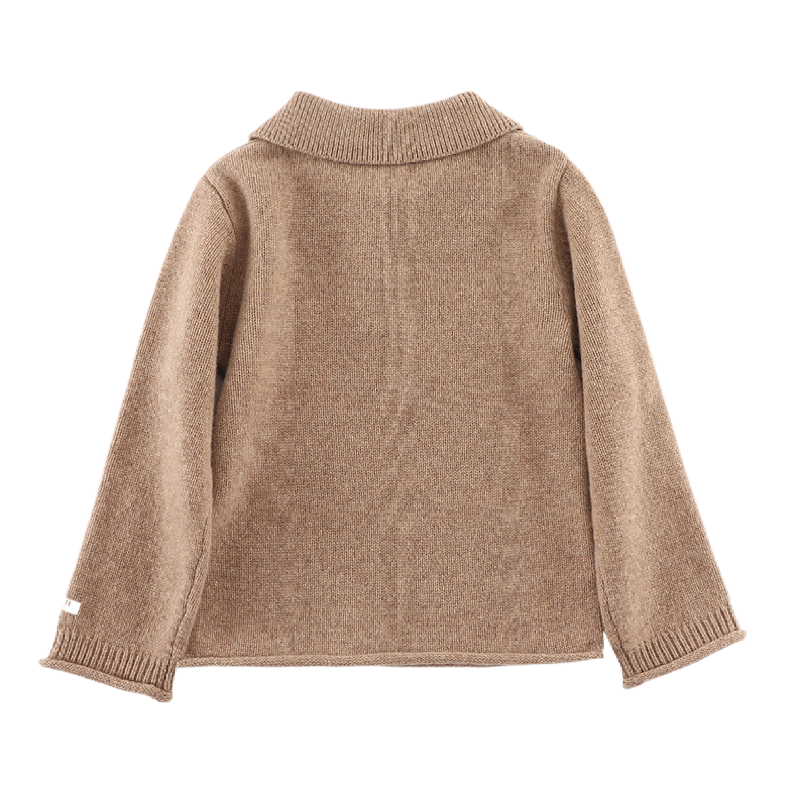 Ojan Merino Wool Sweater | Milk Chocolate Melange