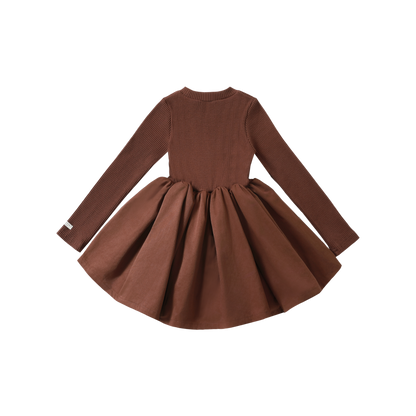 Furre Dress | Mahogany