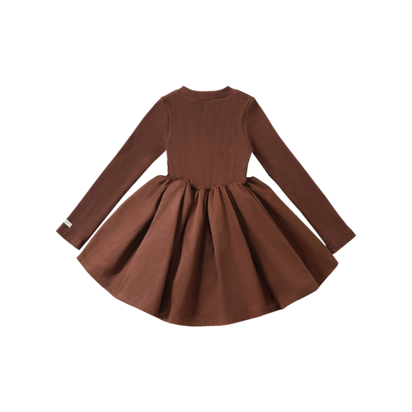 Furre Dress | Mahogany