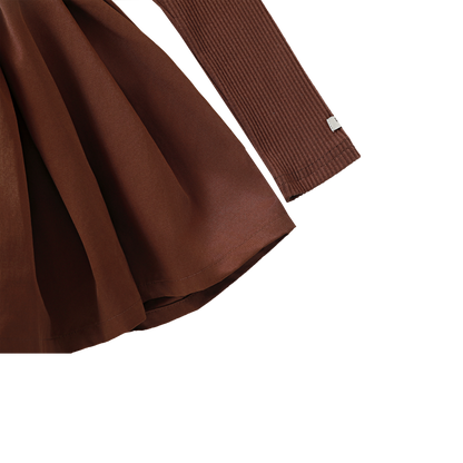 Furre Dress | Mahogany