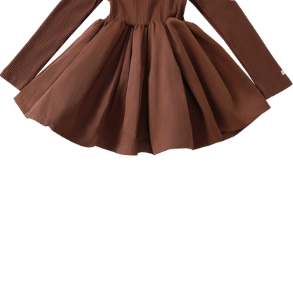 Furre Dress | Mahogany