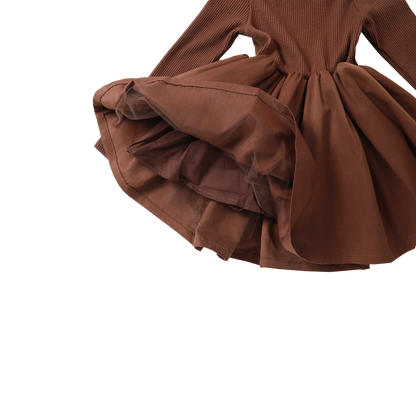 Furre Dress | Mahogany