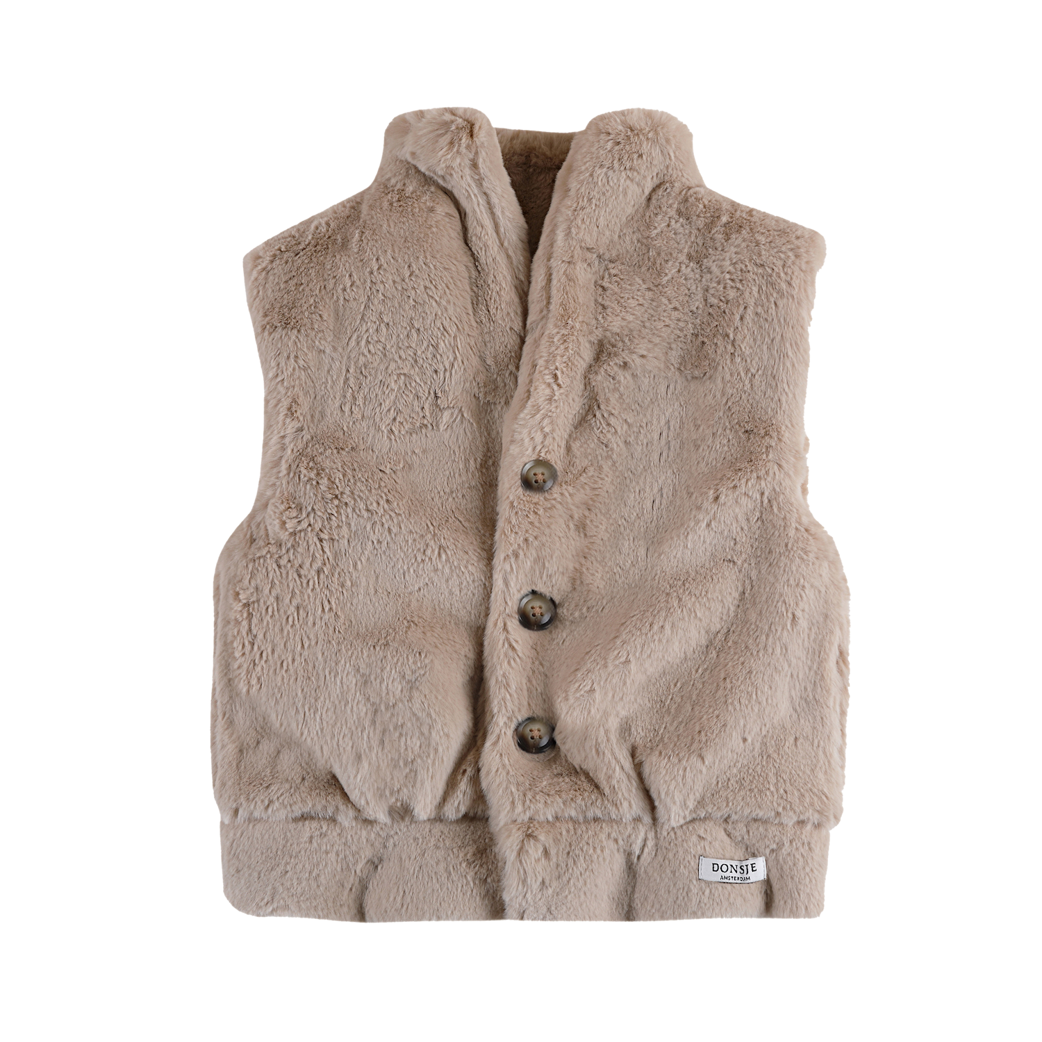 Juline Bodywarmer | Soft Sand Teddy