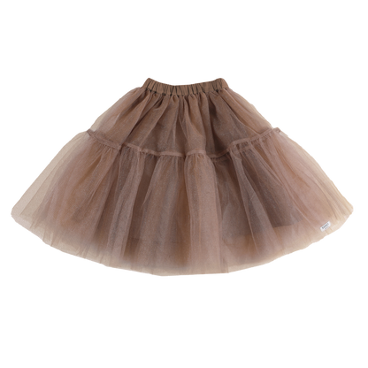 Mallou Skirt | Hazelnut Metallic