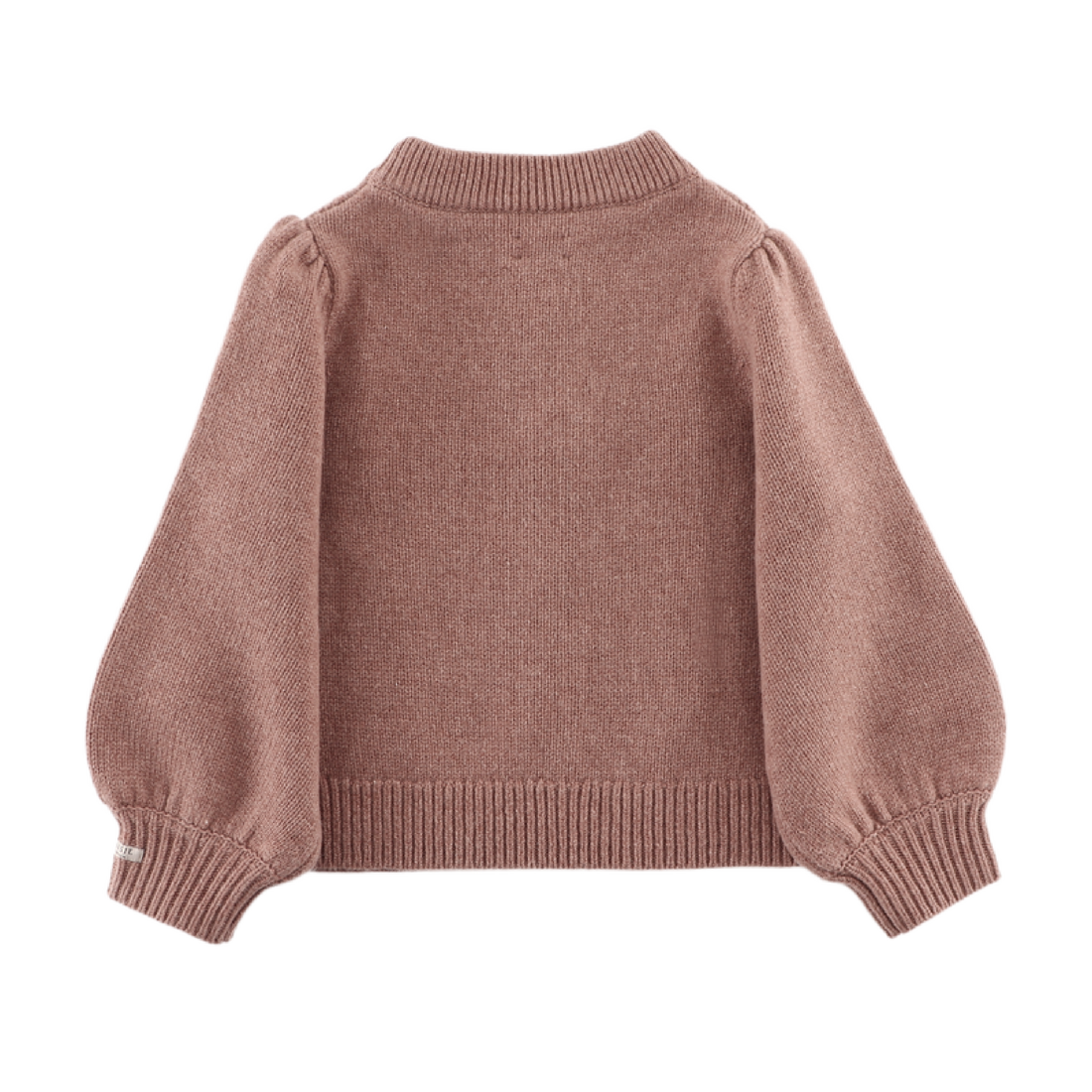 Niena Merino Wool Sweater | Plum Melange