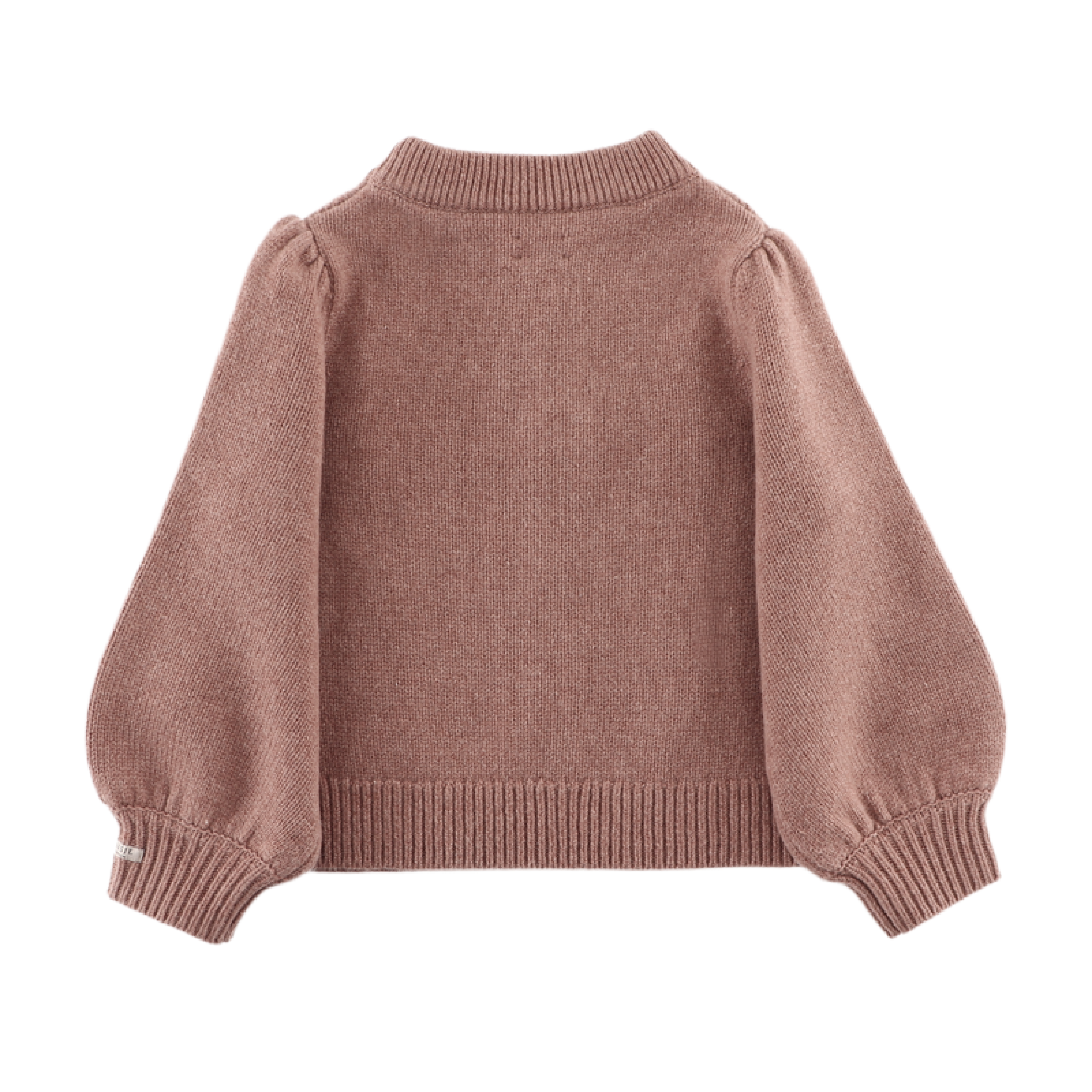 Niena Merino Wool Sweater | Plum Melange