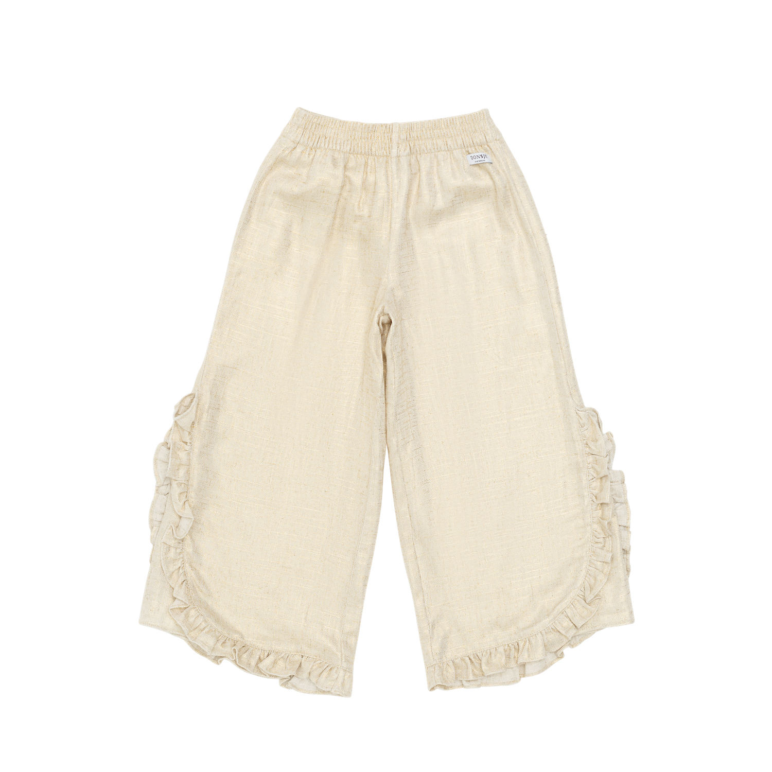 Pipp Trousers | Soft Sand Metallic