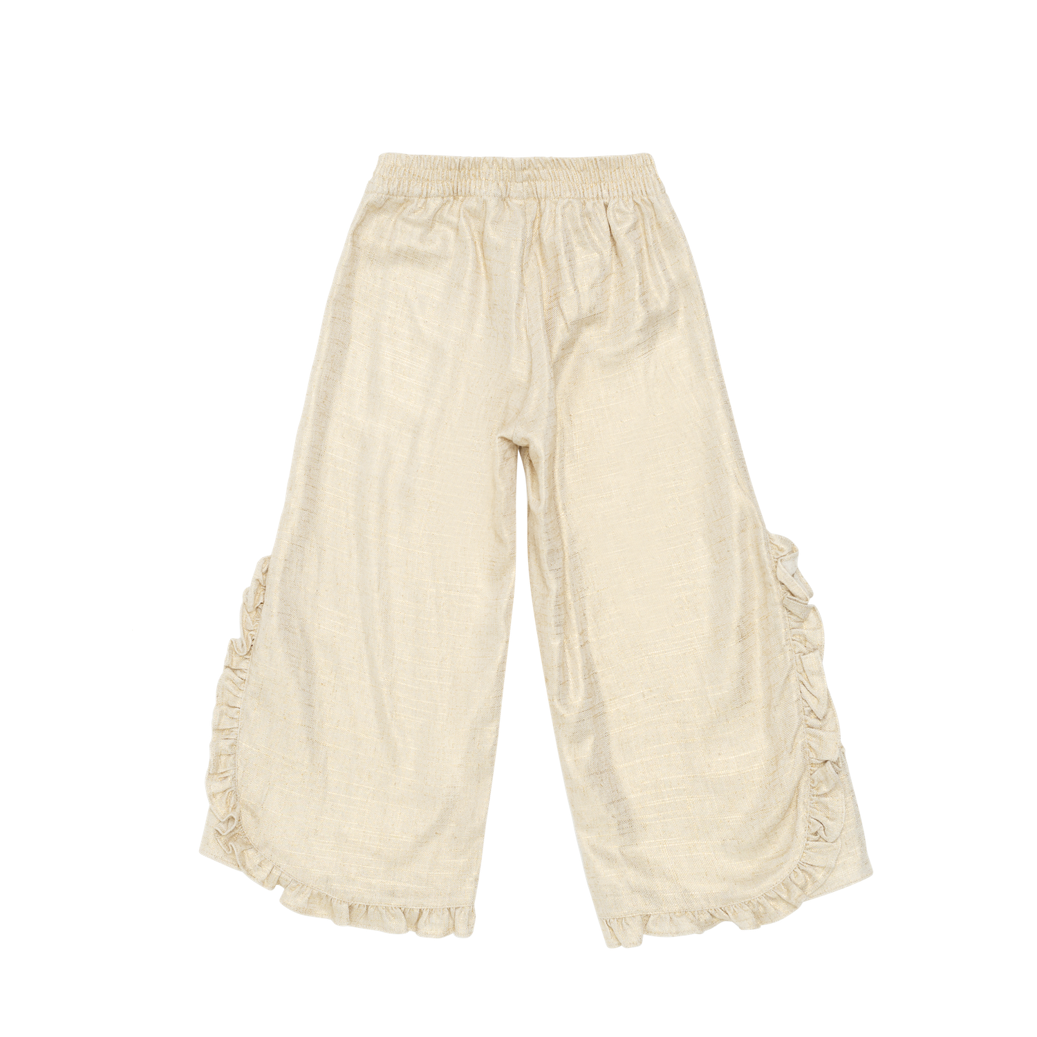 Pipp Trousers | Soft Sand Metallic