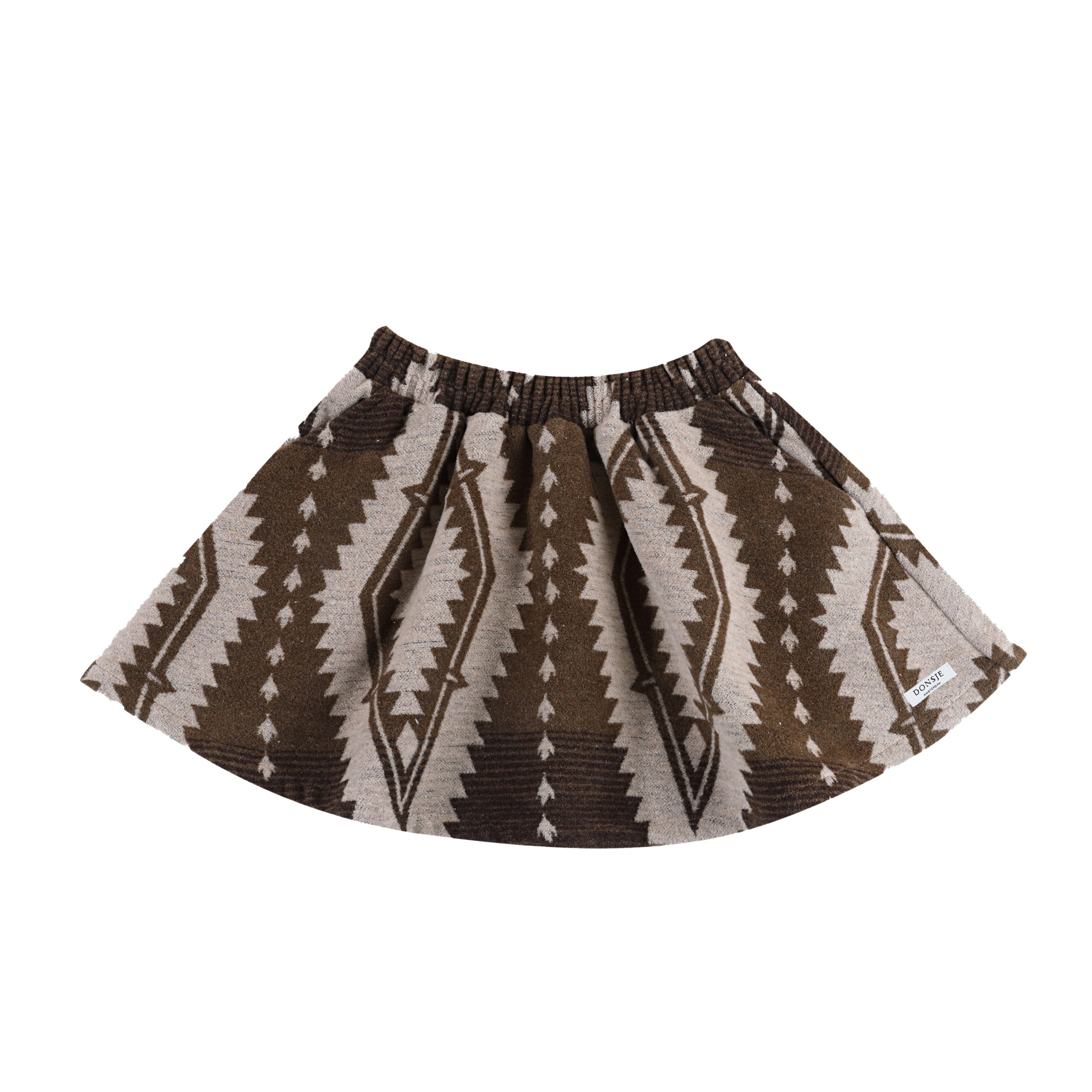 Siessie Skirt | Dusty Brown Melange