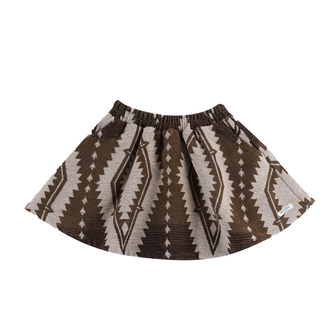 Siessie Skirt | Dusty Brown Melange