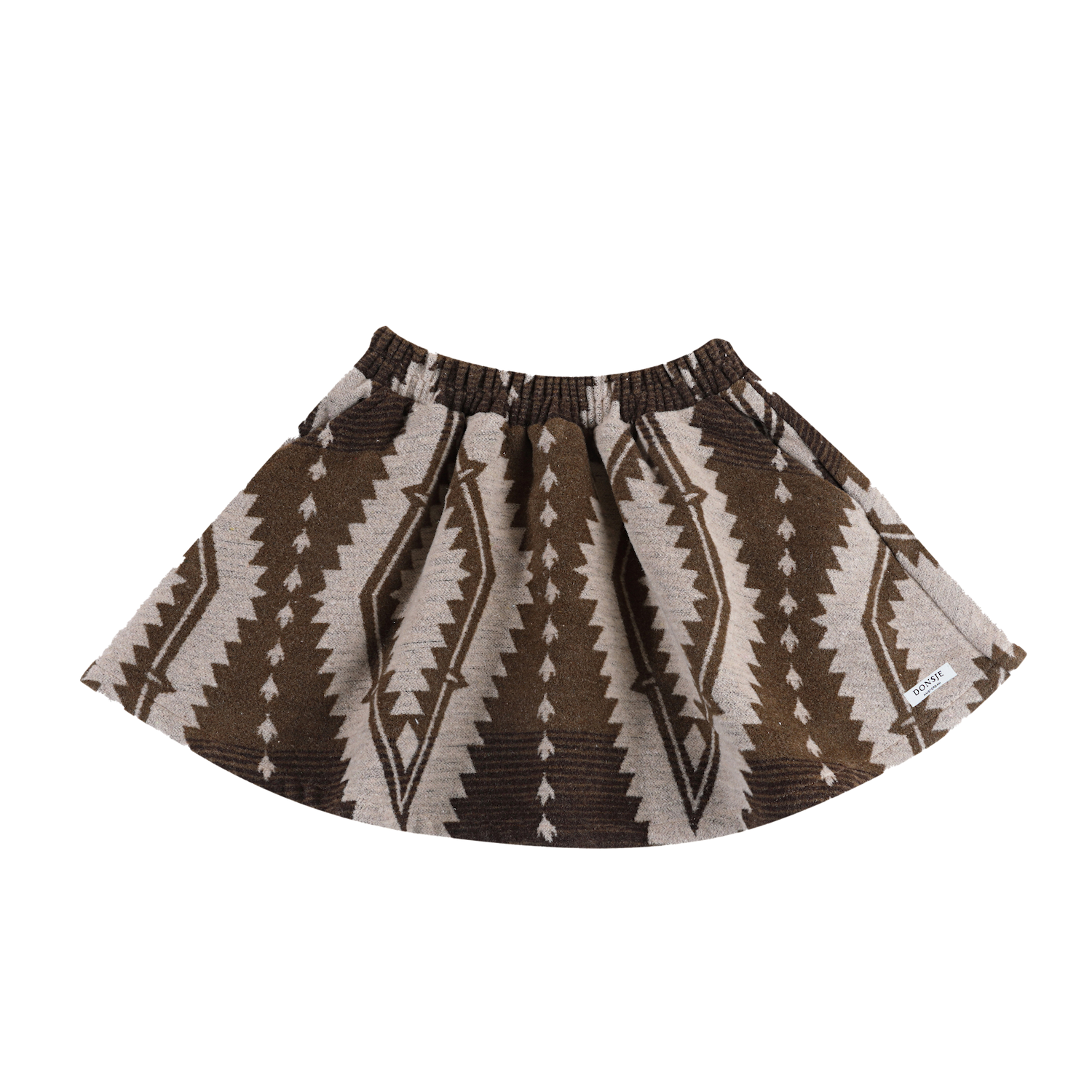 Siessie Skirt | Dusty Brown Melange