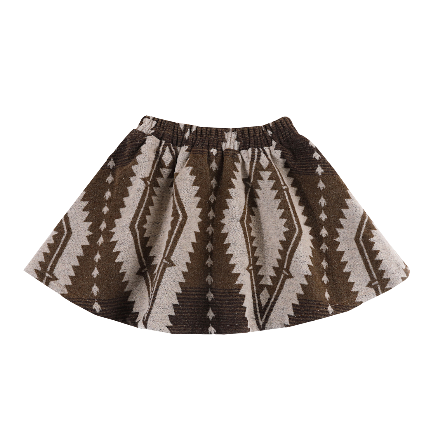 Siessie Skirt | Dusty Brown Melange