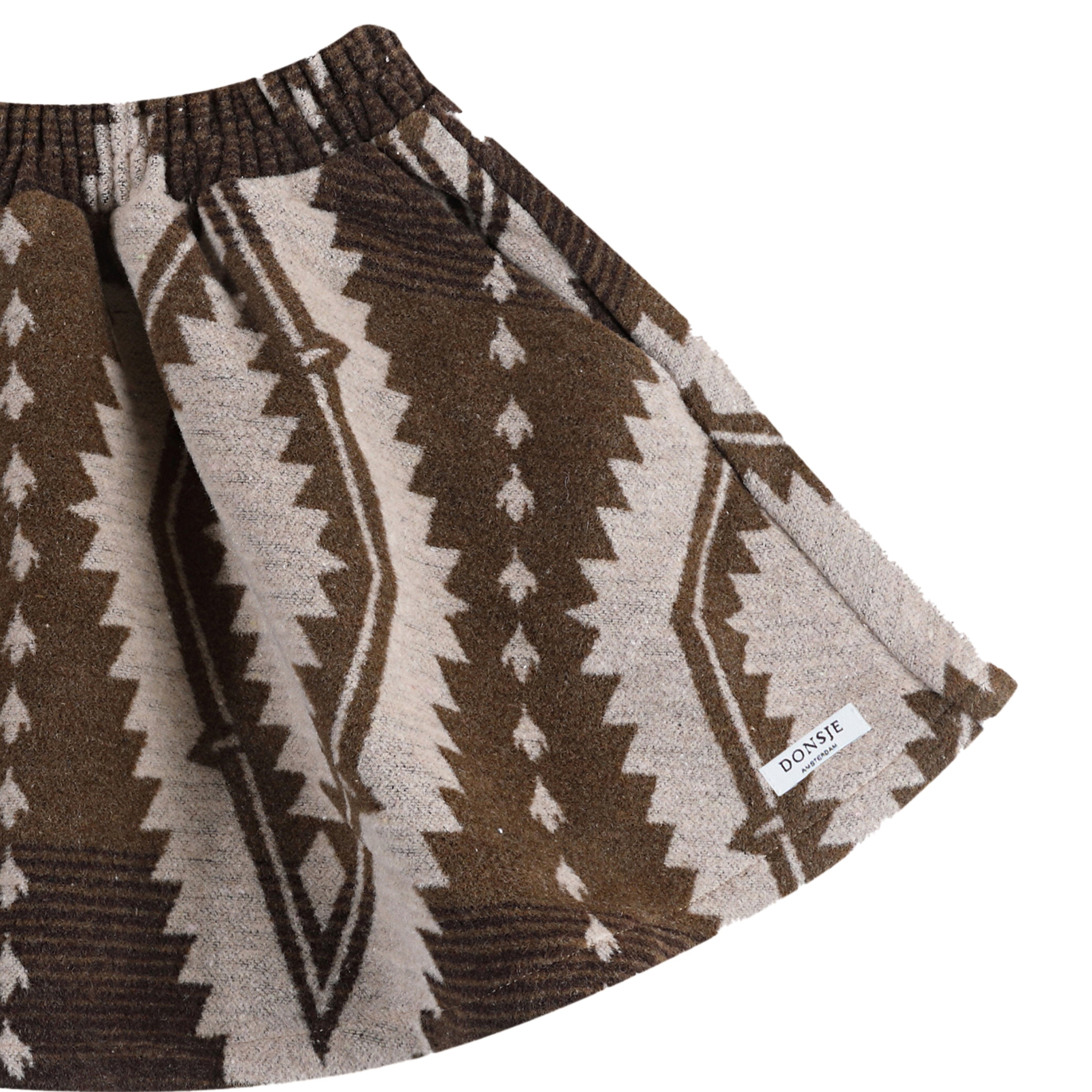 Siessie Skirt | Dusty Brown Melange