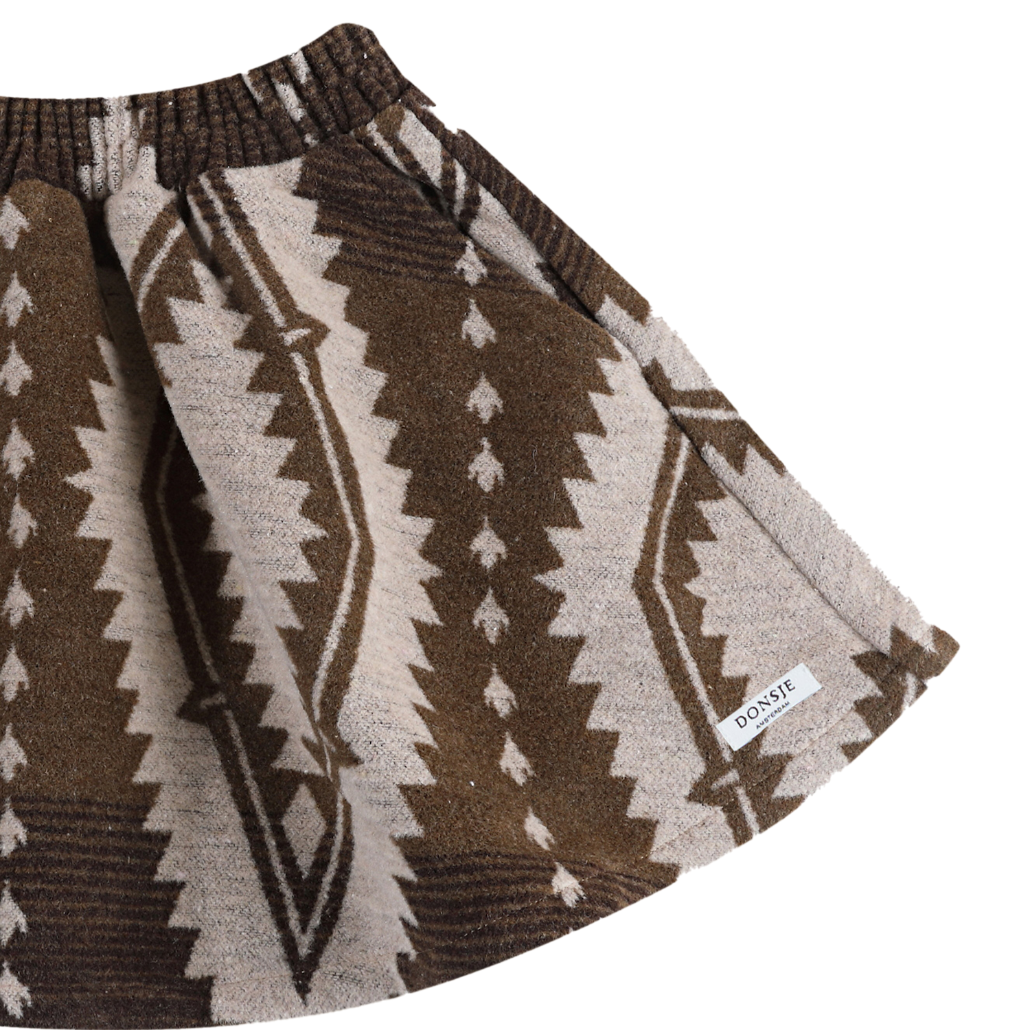 Siessie Skirt | Dusty Brown Melange