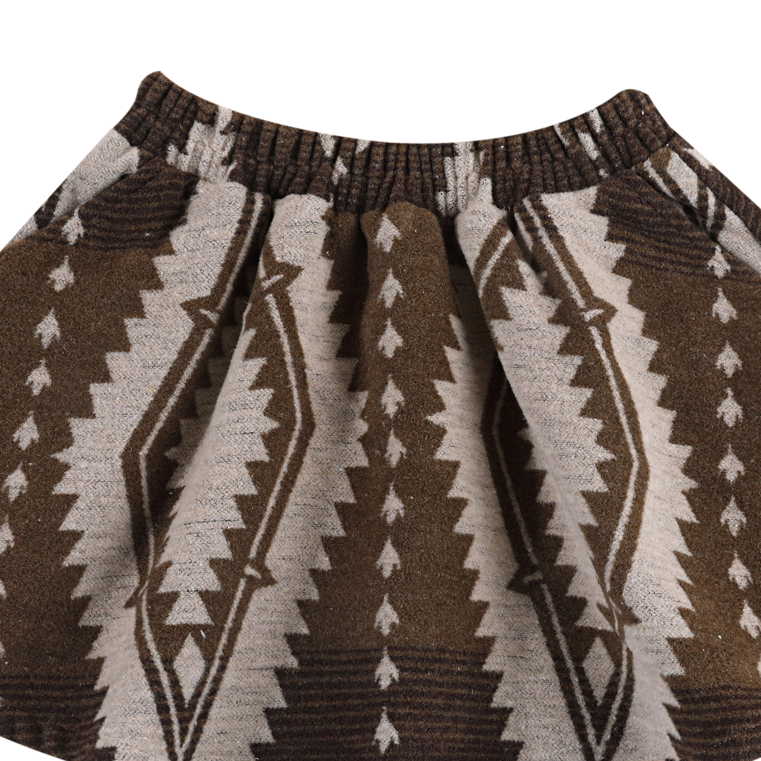 Siessie Skirt | Dusty Brown Melange