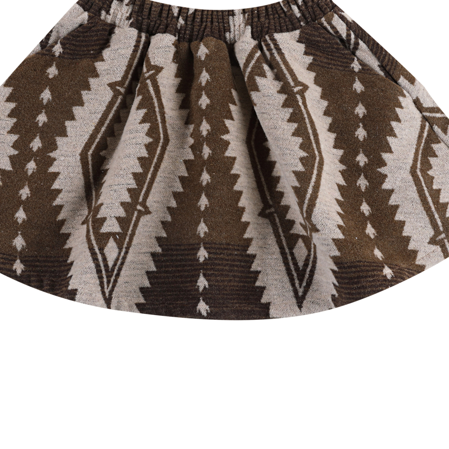 Siessie Skirt | Dusty Brown Melange