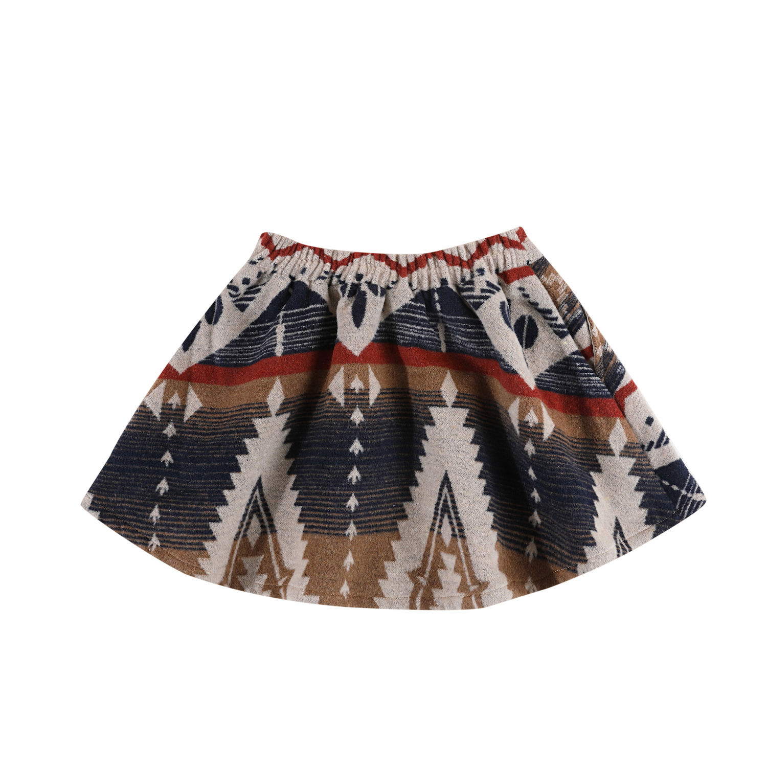 Siessie Skirt | Blue Marine Melange