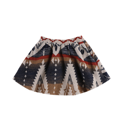 Siessie Skirt | Blue Marine Melange