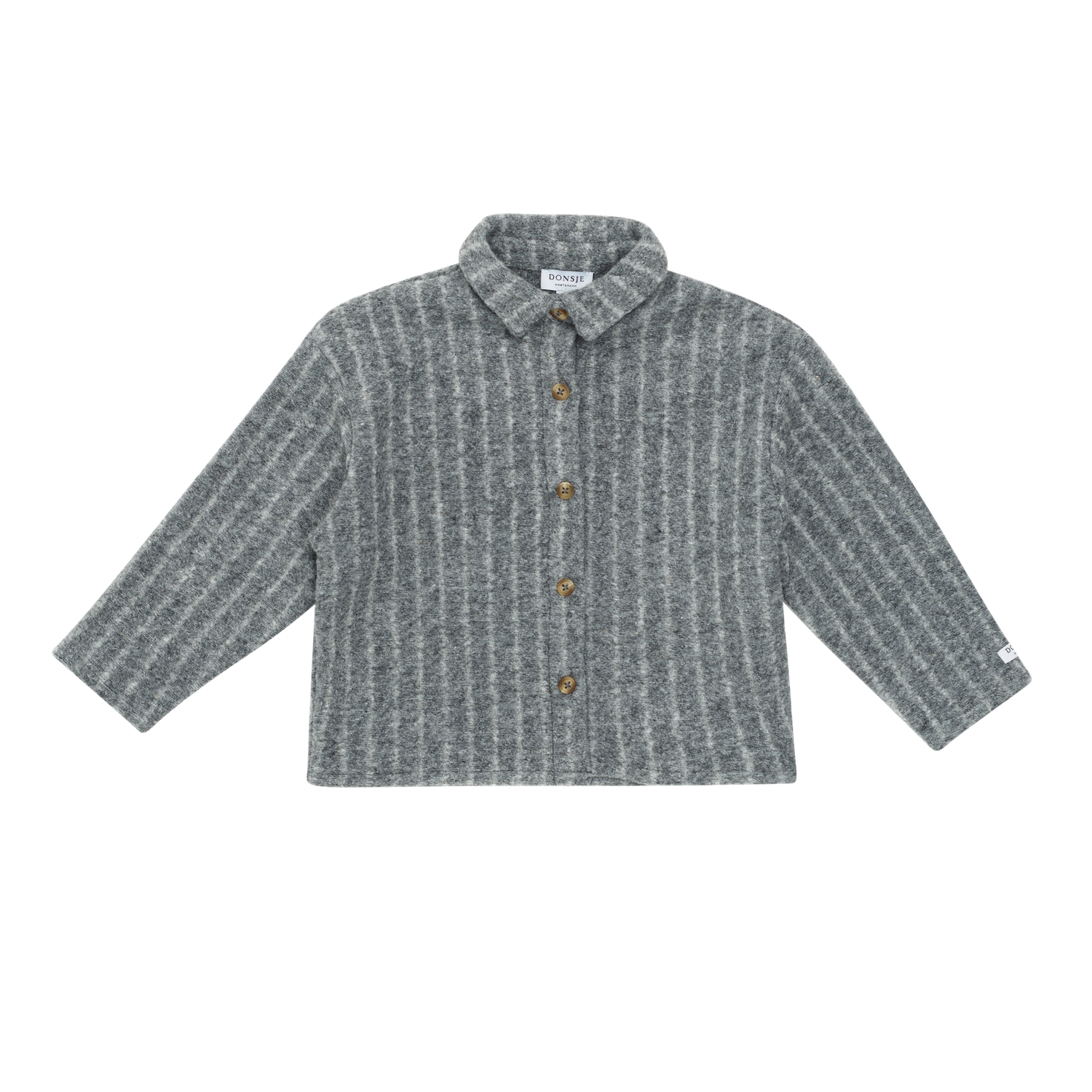 Temelo Overshirt | Cloudy Grey Melange