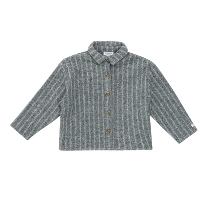 Temelo Overshirt | Cloudy Grey Melange