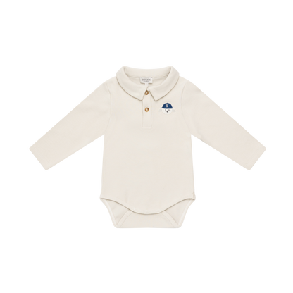 Paulo Bodysuit | Sporty Lammy | Arctic Ivory