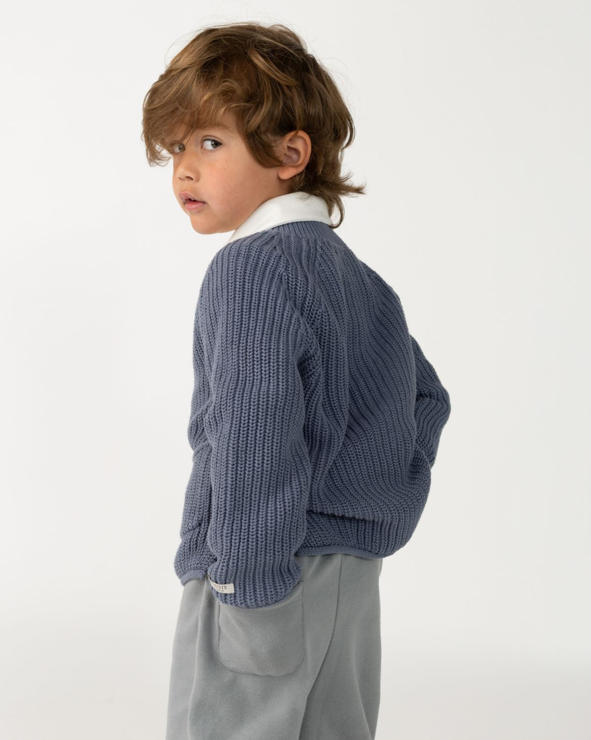 Stella Sweater | Steel Blue