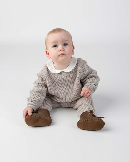 Jade Sweater | Soft Taupe