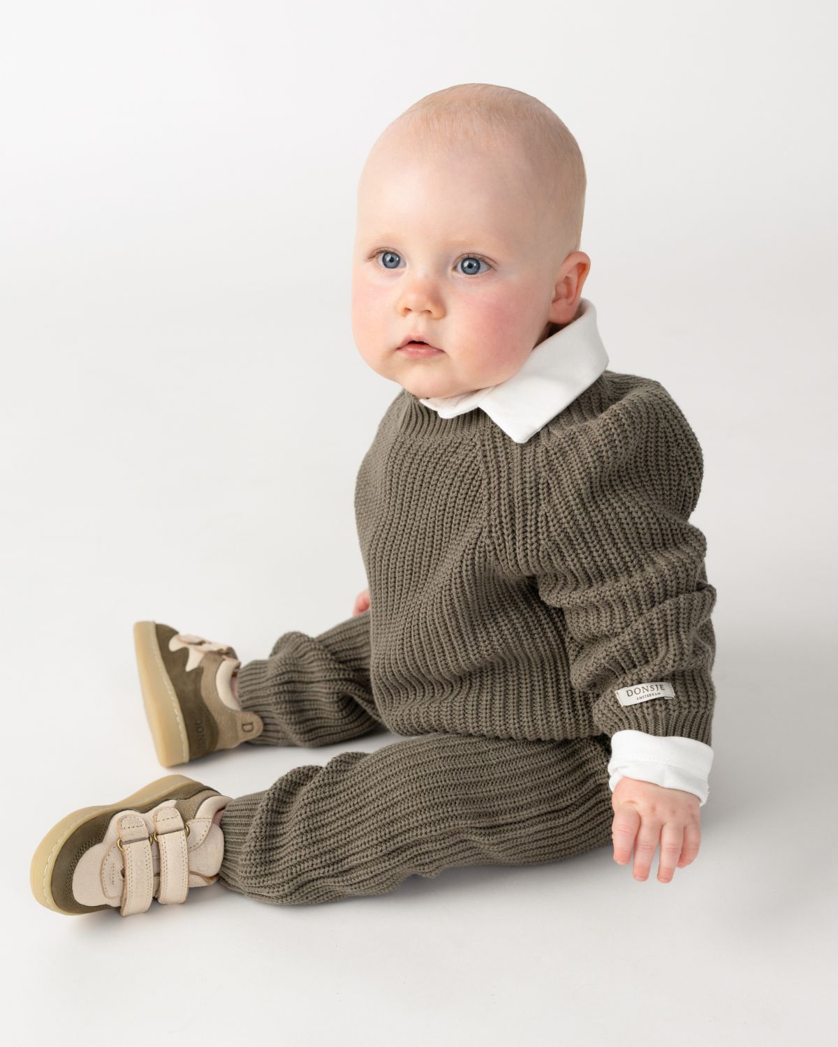 Luca Trousers | Stone Green
