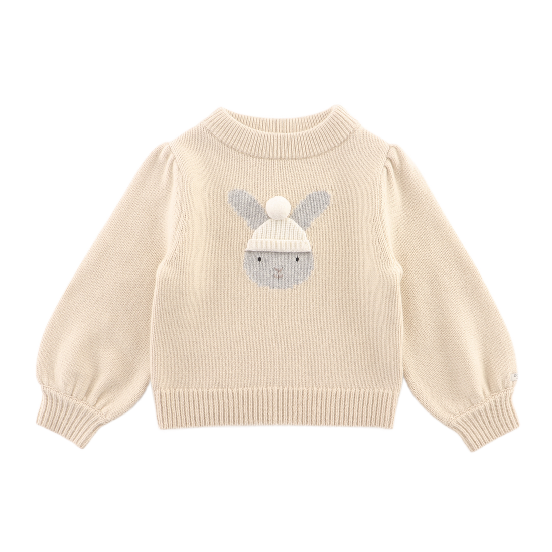 Denna Merino Wool Sweater | Bunny | Soft Sand