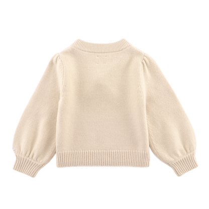 Denna Merino Wool Sweater | Bunny | Soft Sand