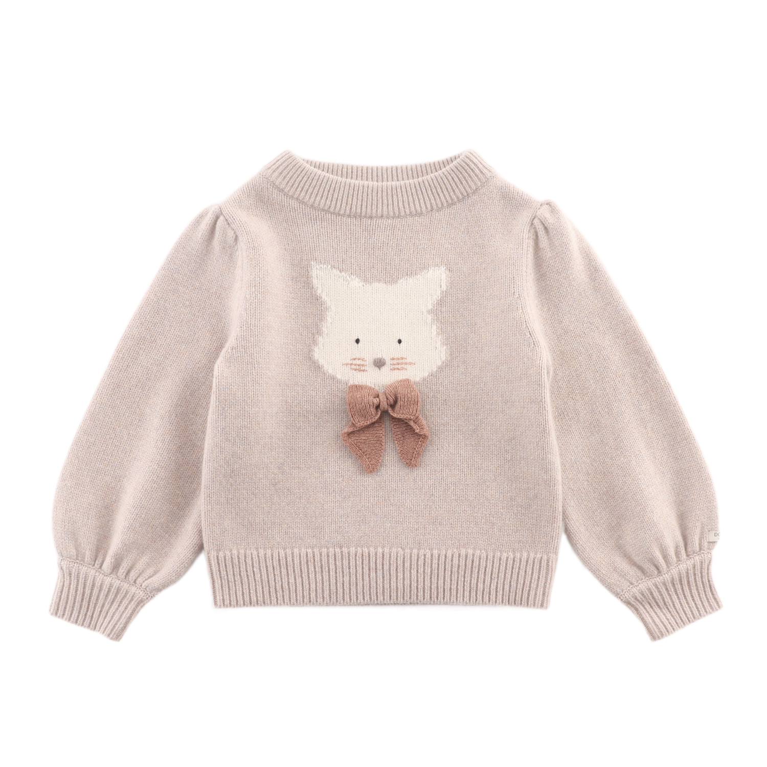 Denna Merino Wool Sweater | Cat | Ash Rose