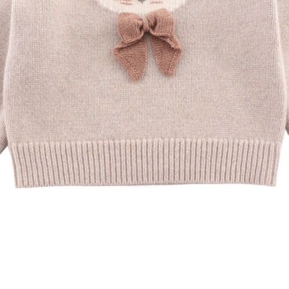 Denna Merino Wool Sweater | Cat | Ash Rose