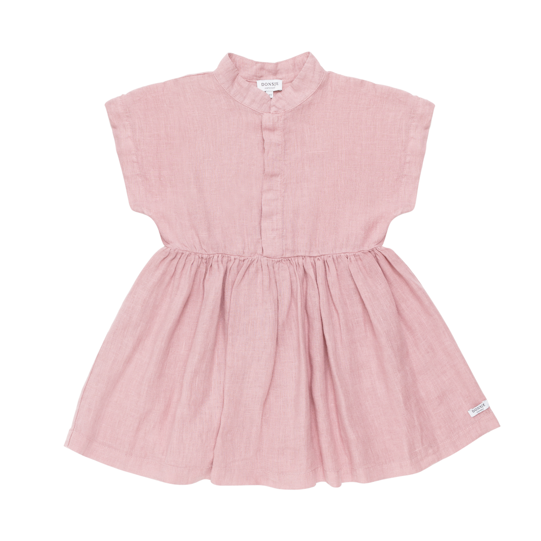 Byzou Linen Dress | Purple Violet