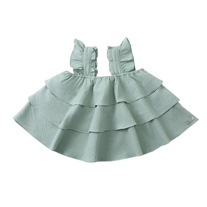 Doortje Top | Frosted Green