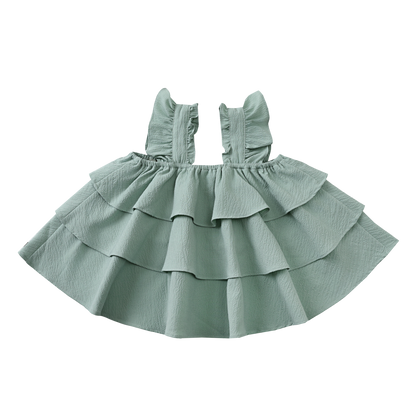 Doortje Top | Frosted Green