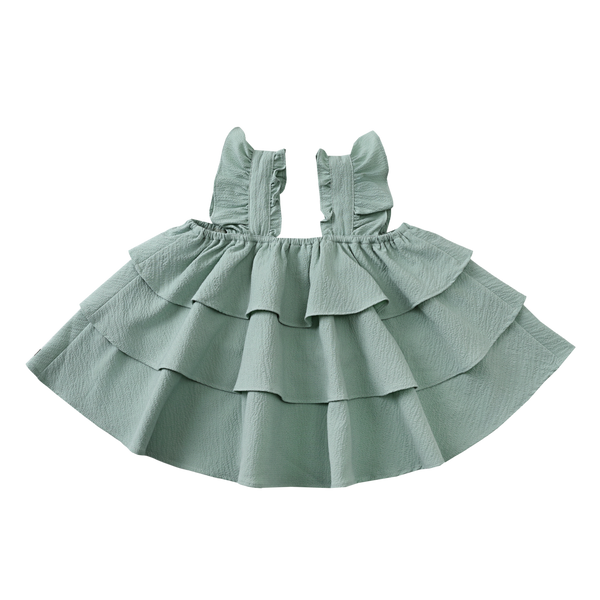 Doortje Top | Frosted Green