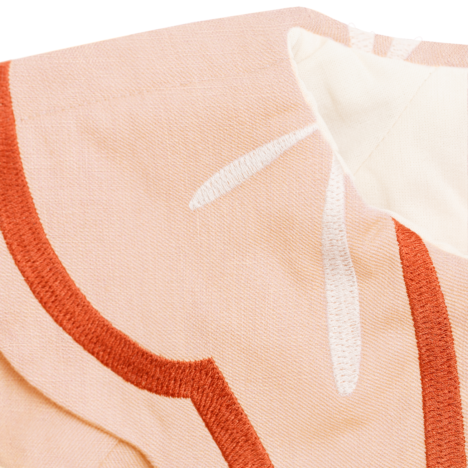 Filein Linen Jacket | Cloudy Rose